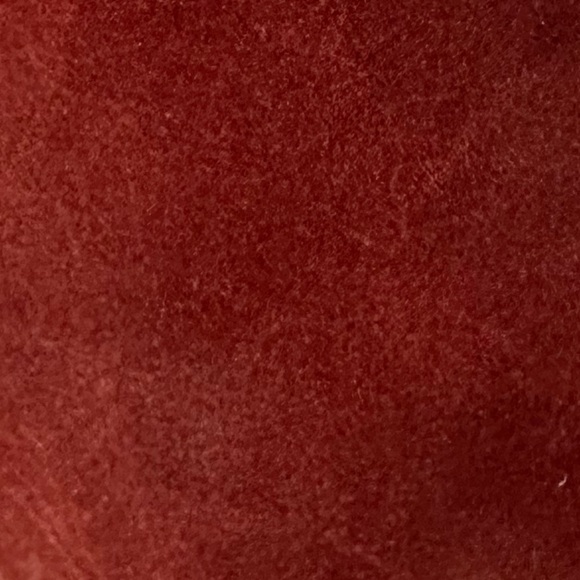 Freda Salvador Luck Suede Block Ankle Heel Boots, Brick Red, Size 6.5 - Picture 4 of 16